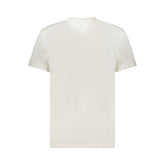 Tommy Hilfiger White Cotton Men T-Shirt